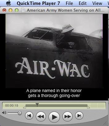 movie with captions as displayed on a non-retina display monitor