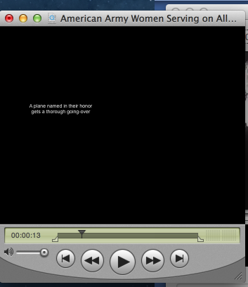 movie with captions as displayed on a retina display monitor